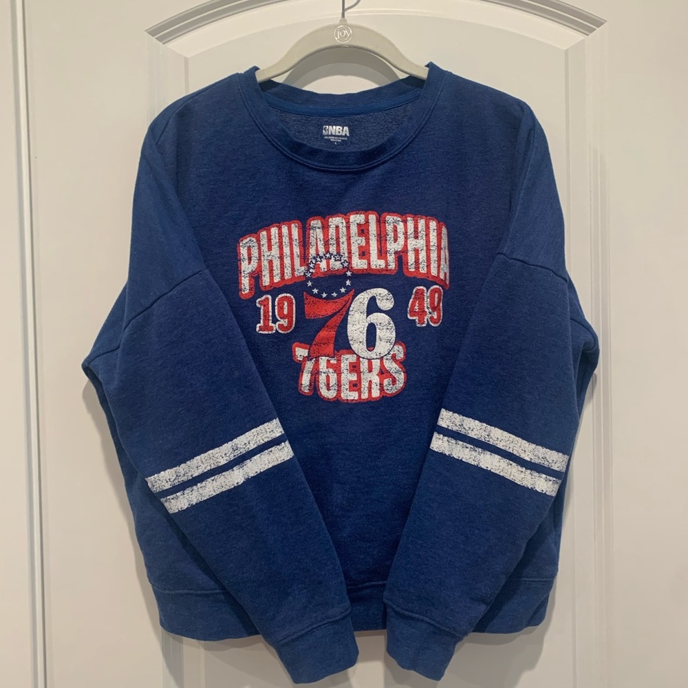 Philadelphia Sixers long sleeve sweatshirt